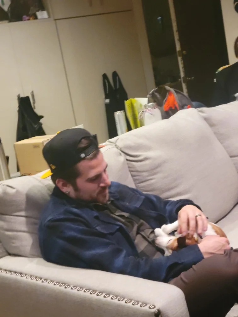 Joey accepts Mark as one of his humans
